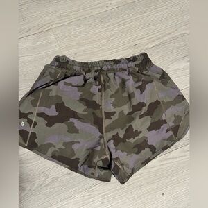 Lululemon Athletica Camo Shorts